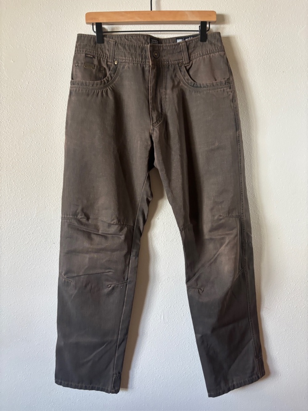 Kuhl Vintage Patina Dye Brown Pants Size 32 x 32